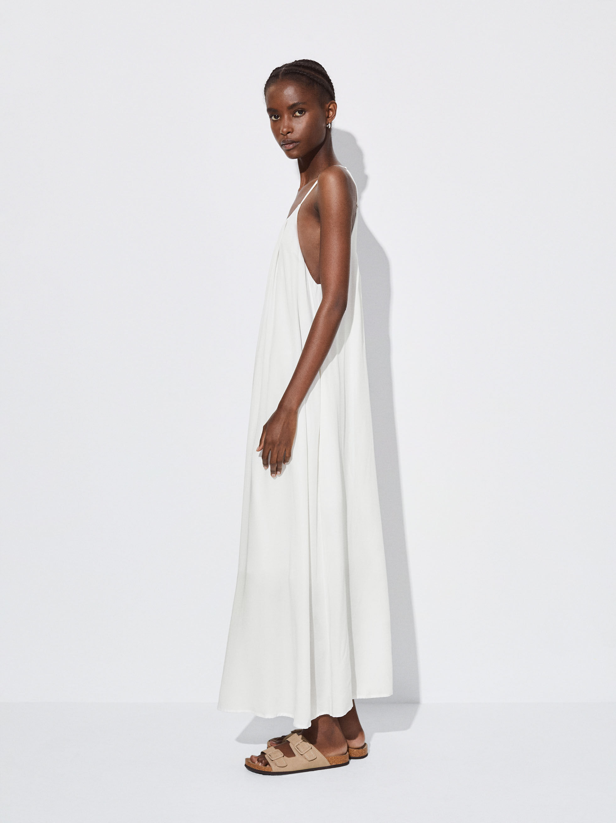 Robe best sale longue lyocell