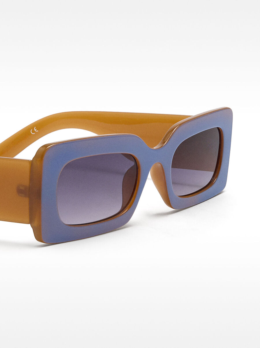 Rectangular sunglasses