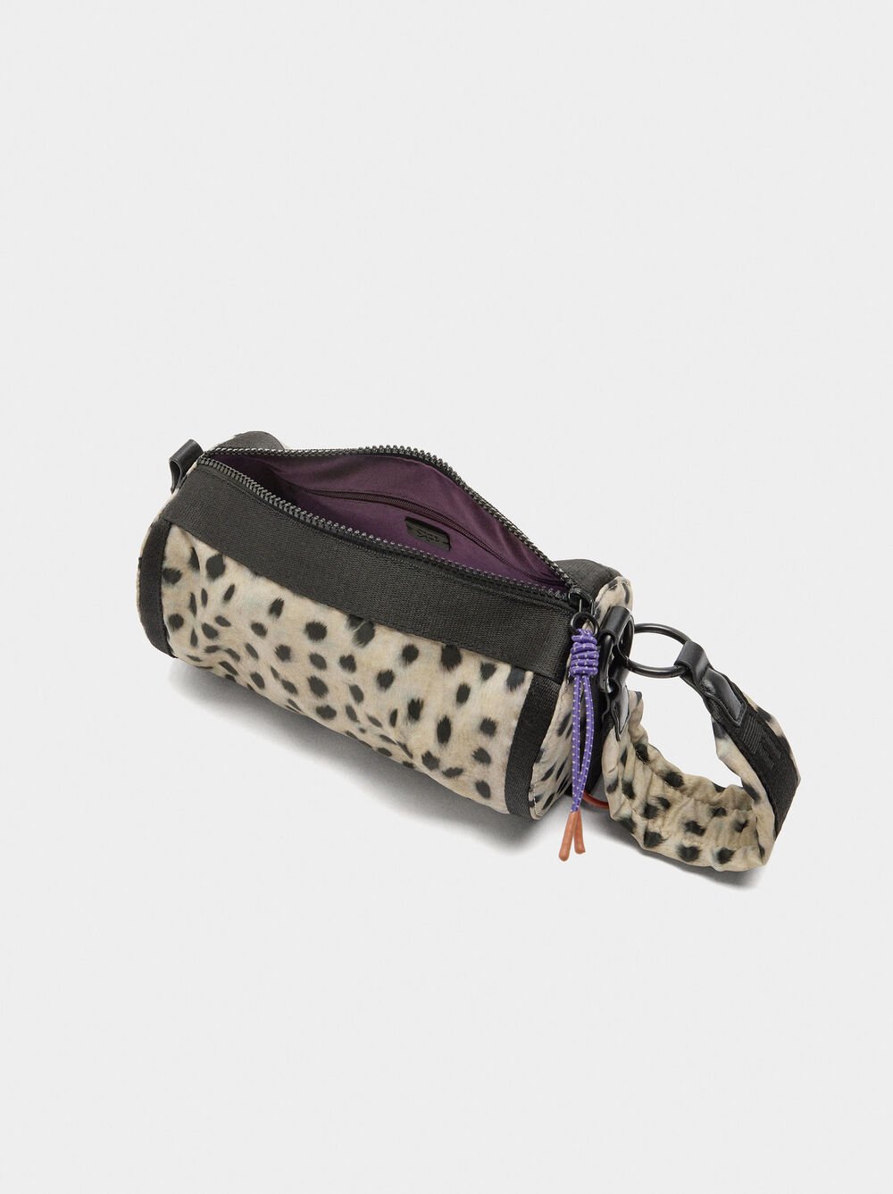 Sac bowling en nylon imprimé animal