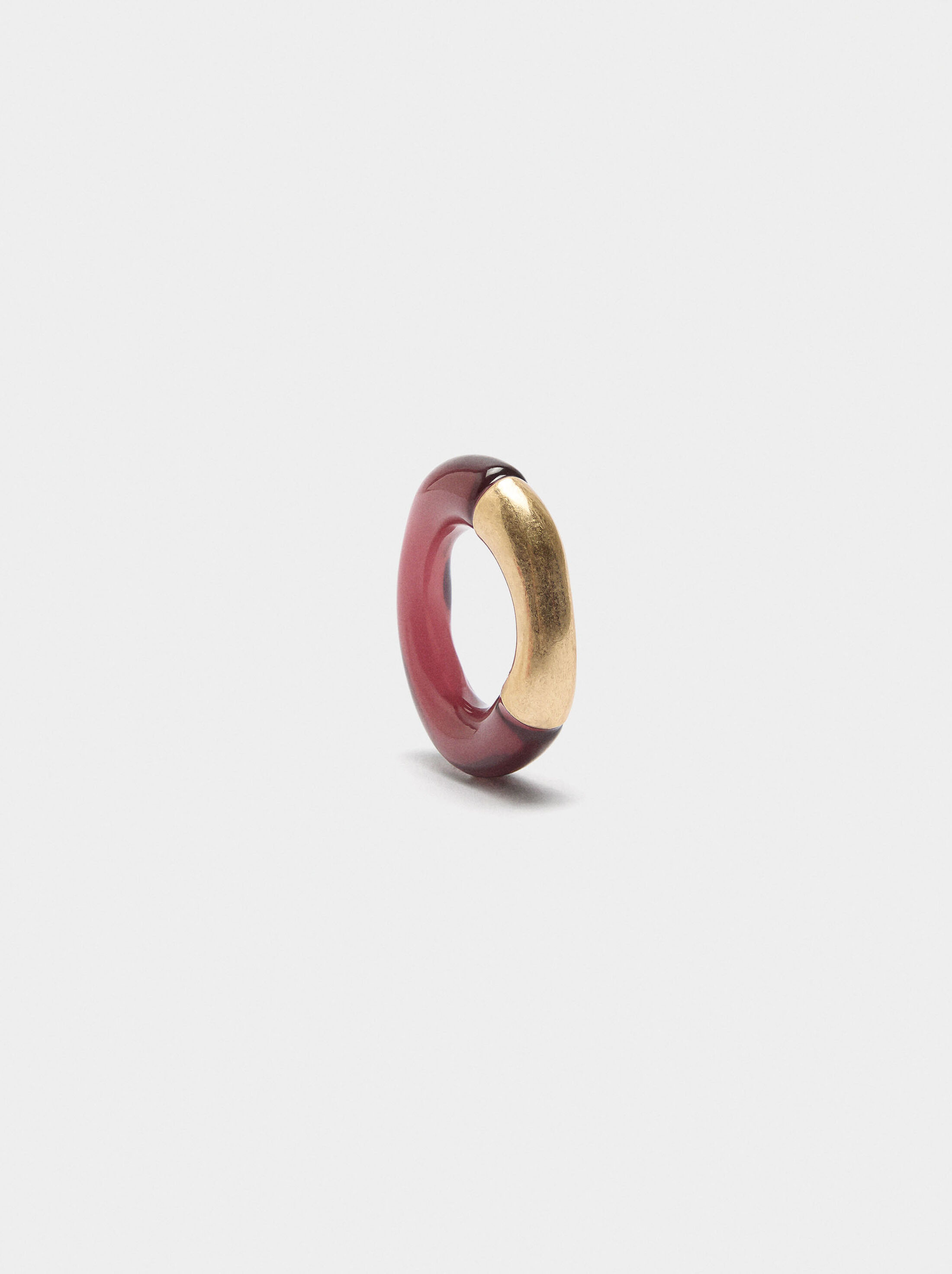 Ring with stone effect image number 1.0