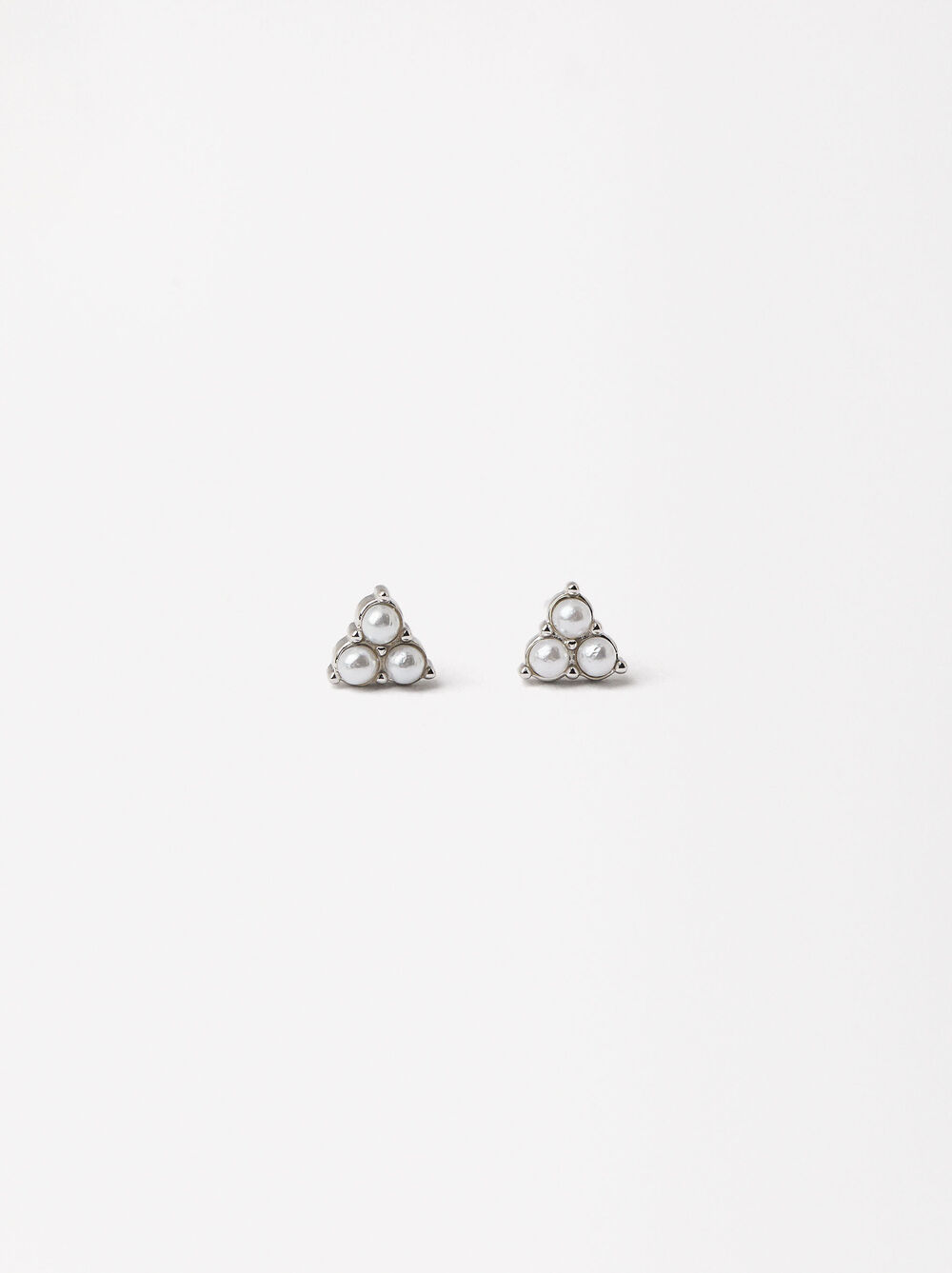 Dreiecks-Ohrringe - 925er Sterlingsilber