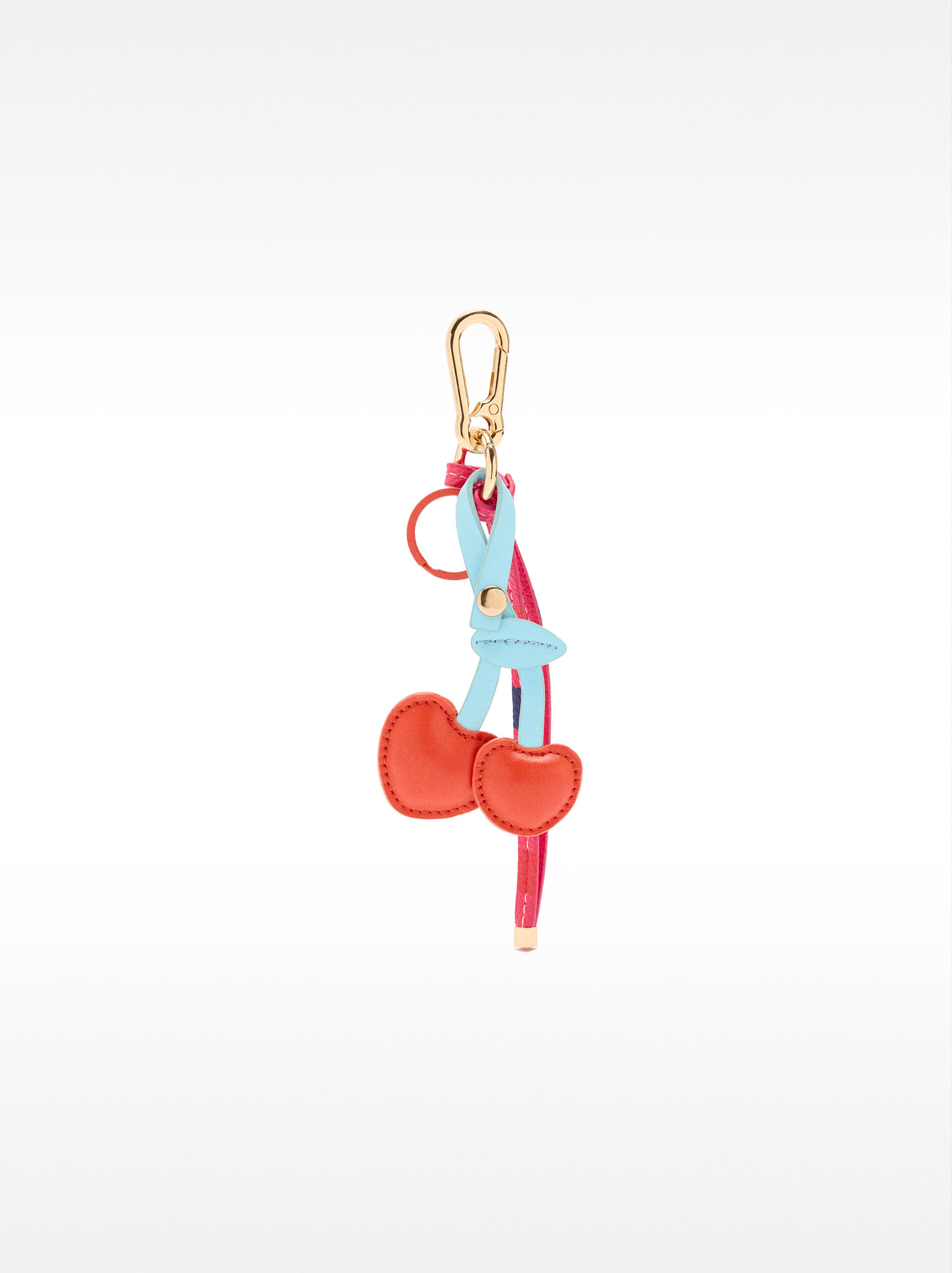 Cherry charm keychain image number 0.0