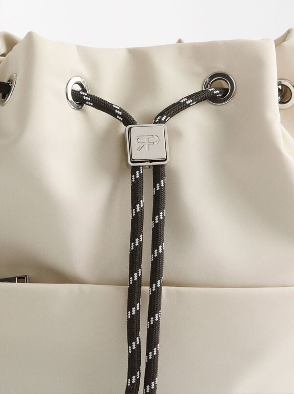 Nylon shoulder bag M