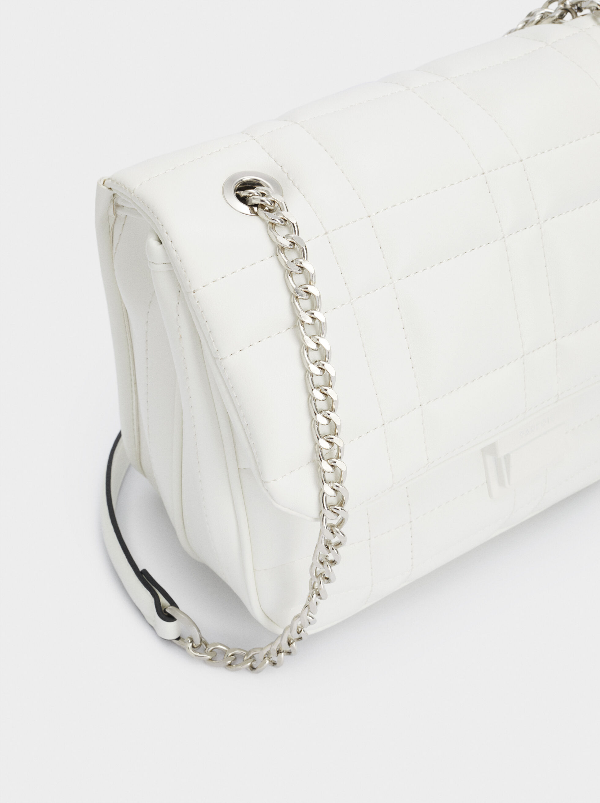 White quilted crossbody Clearance