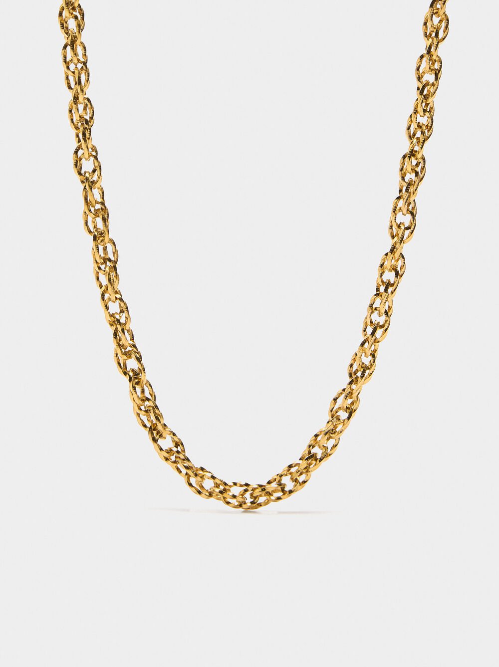 Short Link Necklace - Stainless Steel