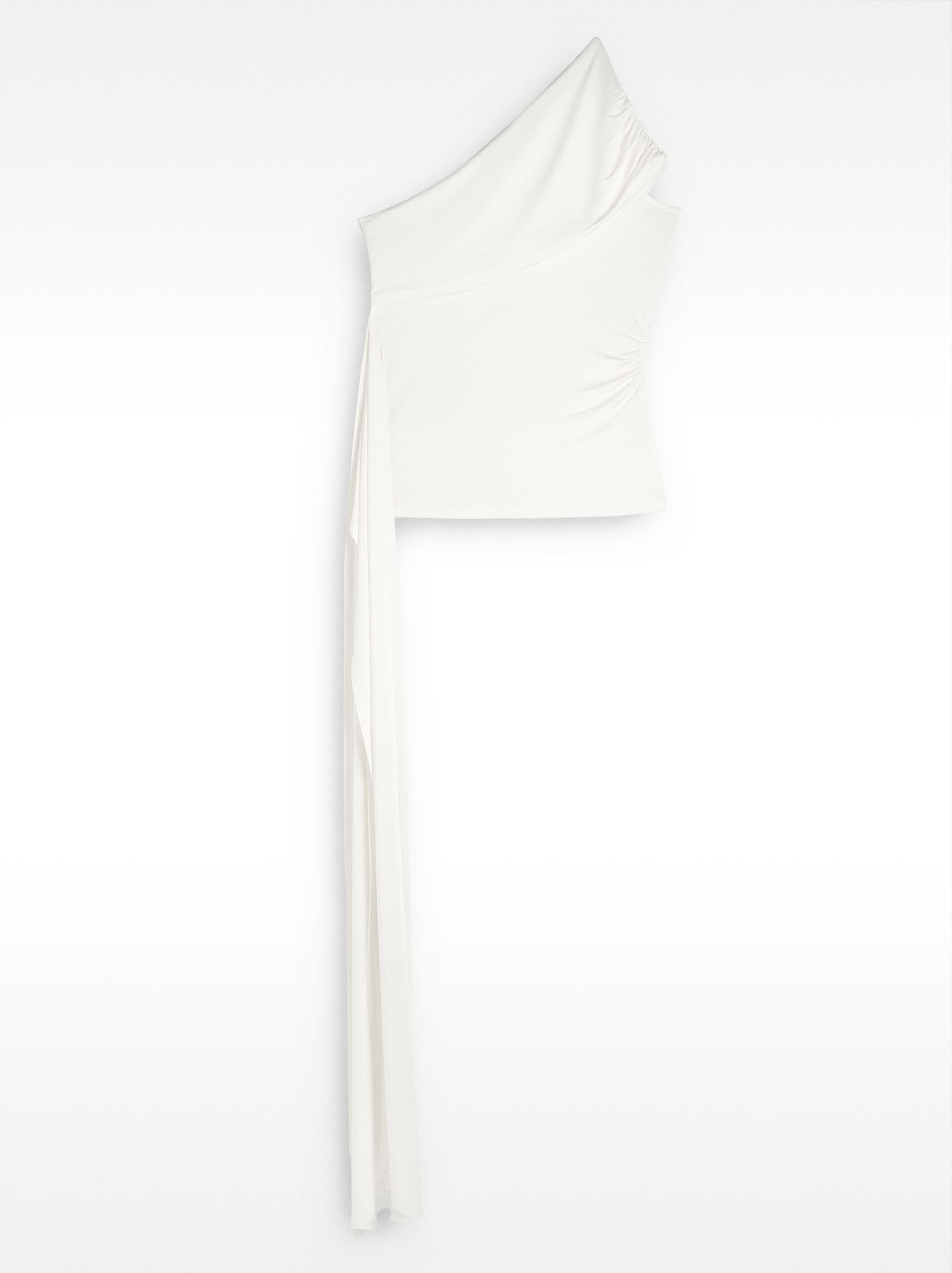 Draped asymmetrical top image number 5.0