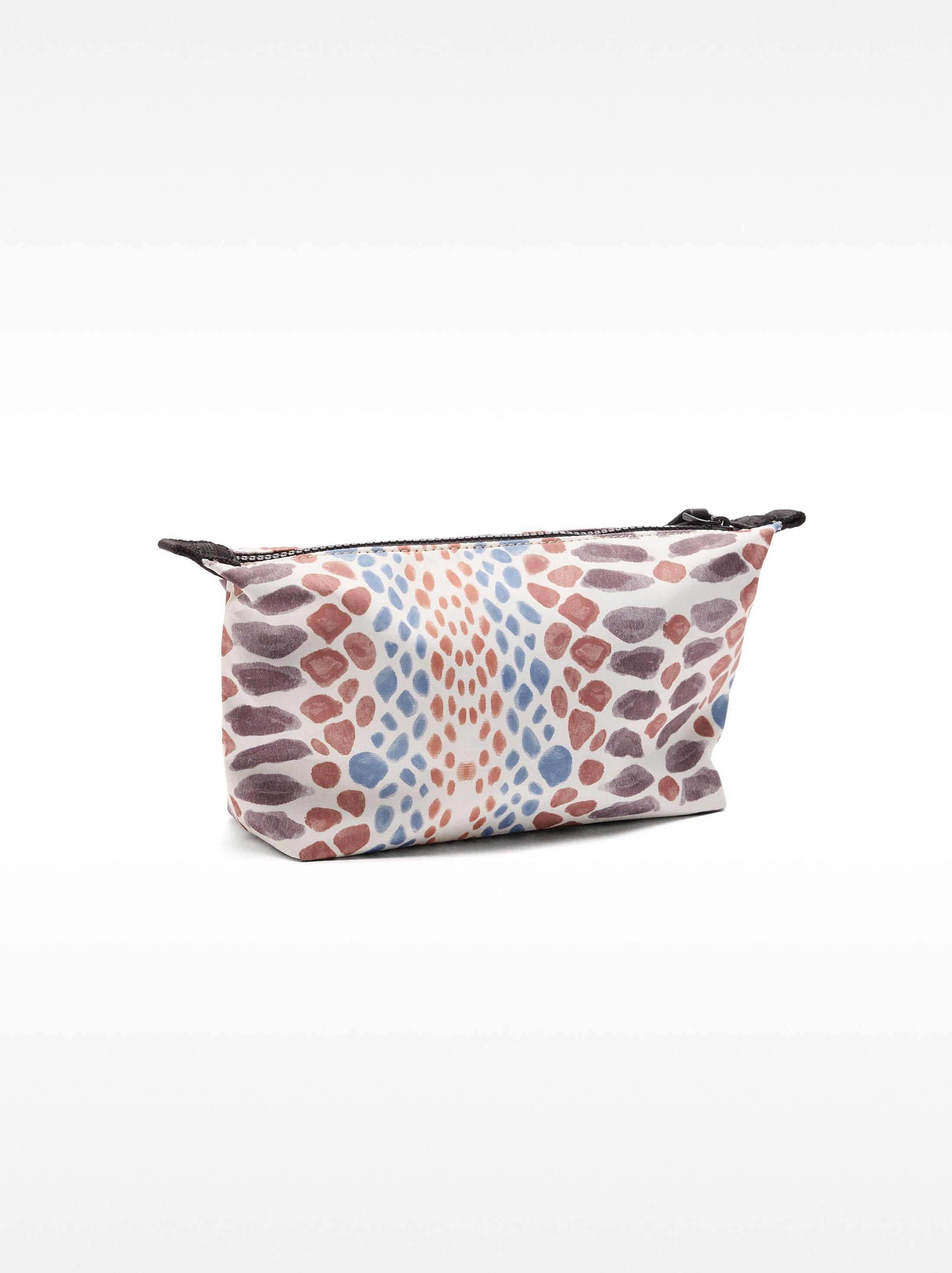 Printed nylon multi-purpose pouch image number 2.0