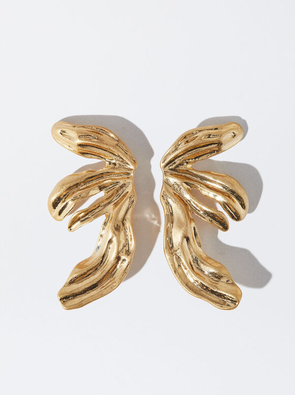 Online Exclusive - Golden Earrings, Golden, hi-res