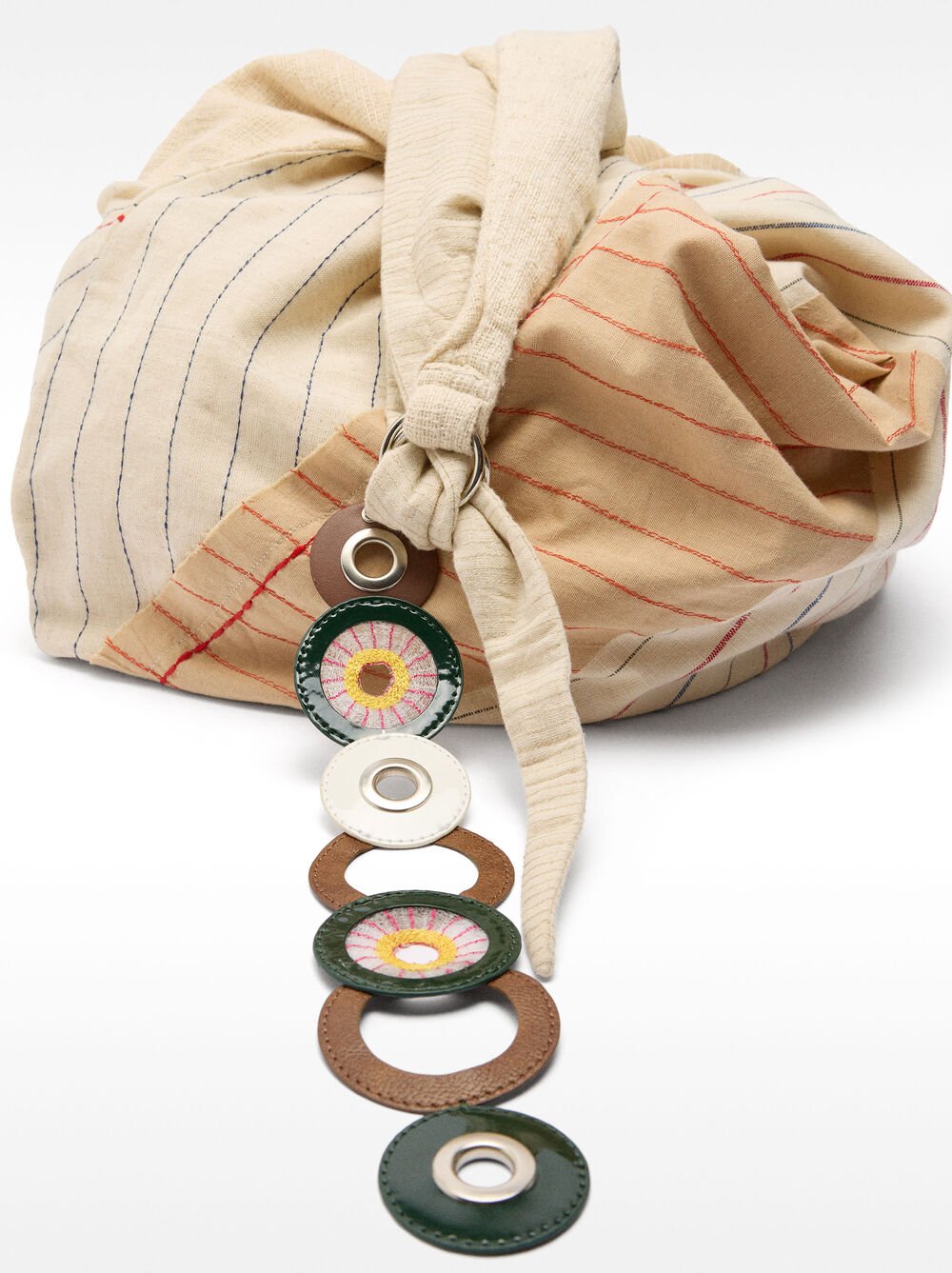 Hobo shoulder bag fabric