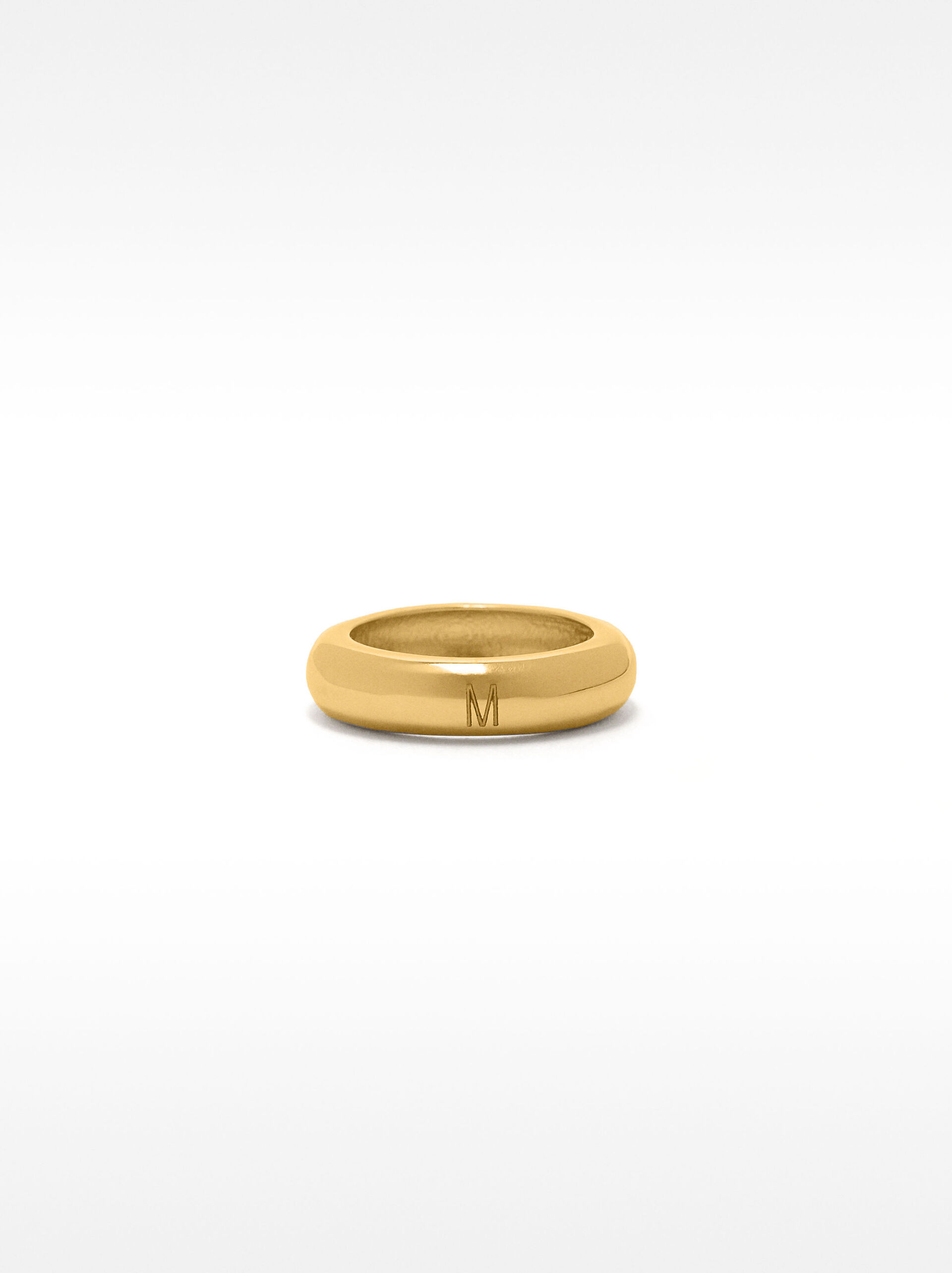 Rounded ring for pinky finger - 925 sterling silver image number 0.0