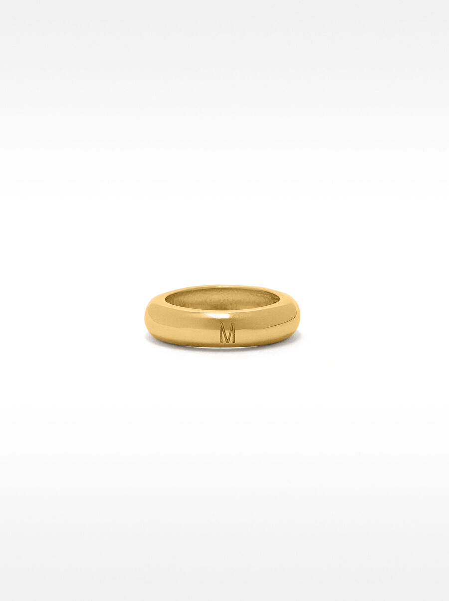 Rounded ring for pinky finger - 925 sterling silver