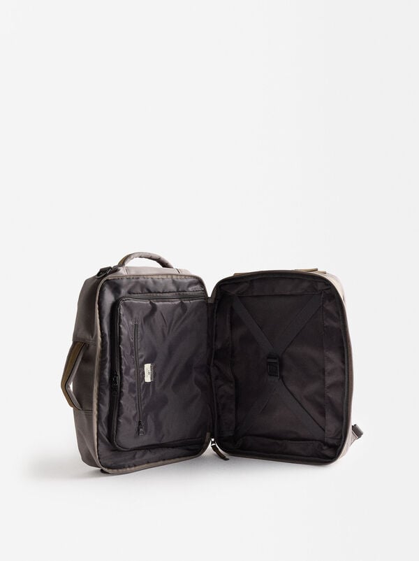 Nylon cabin backpack