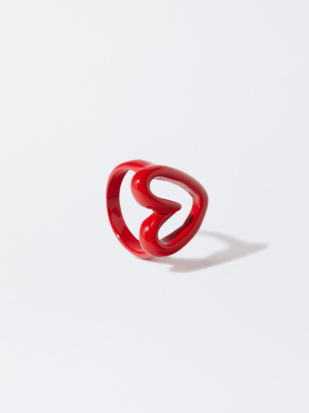 Online Exclusive - Enameled Heart Ring