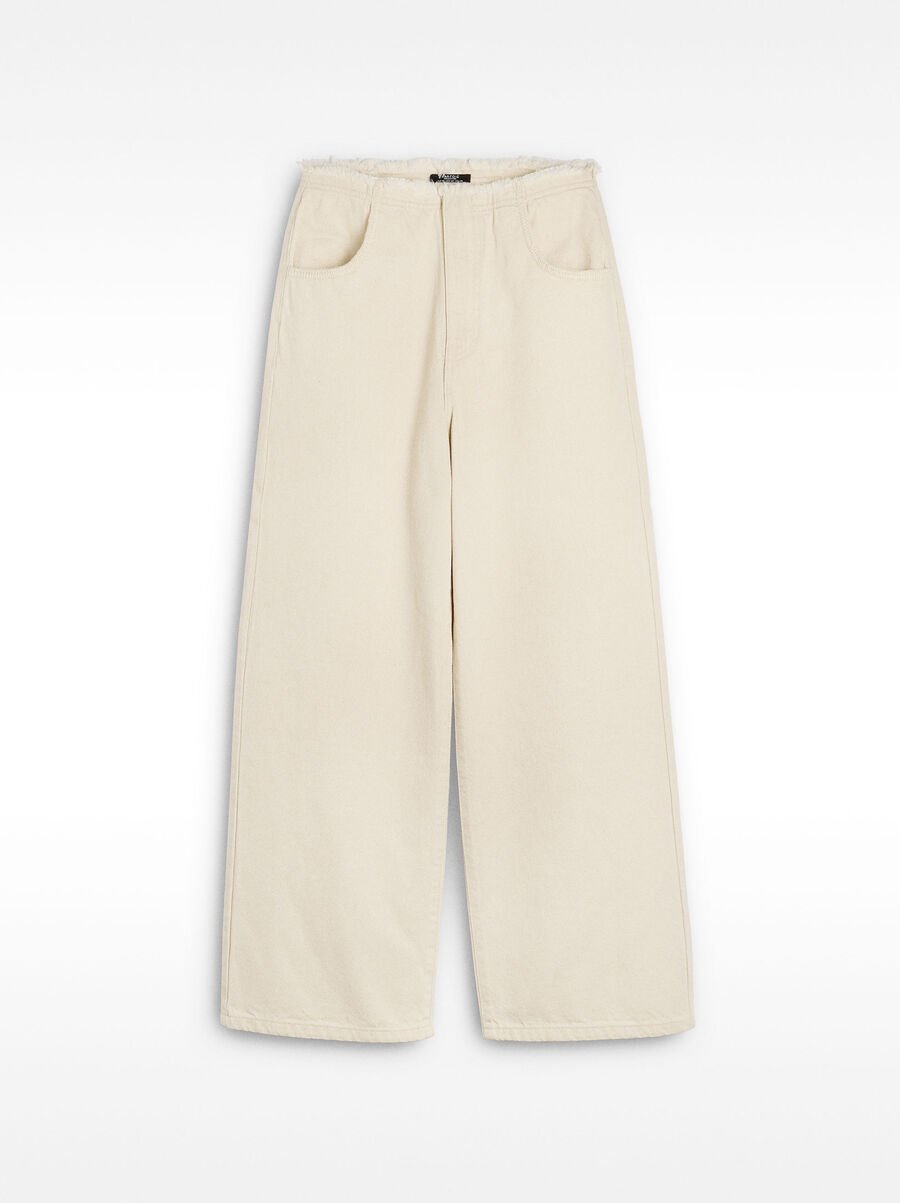 Pantalón denim 100% algodón