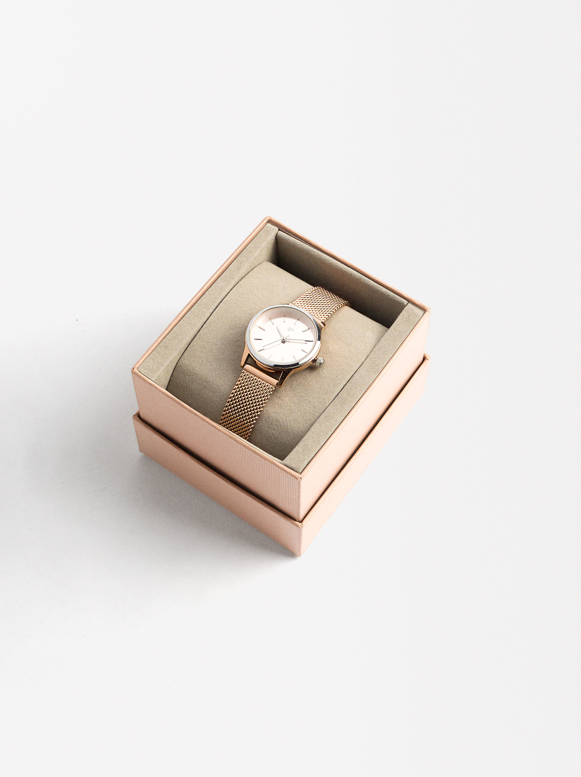 Watch With Stainless Steel Wristband