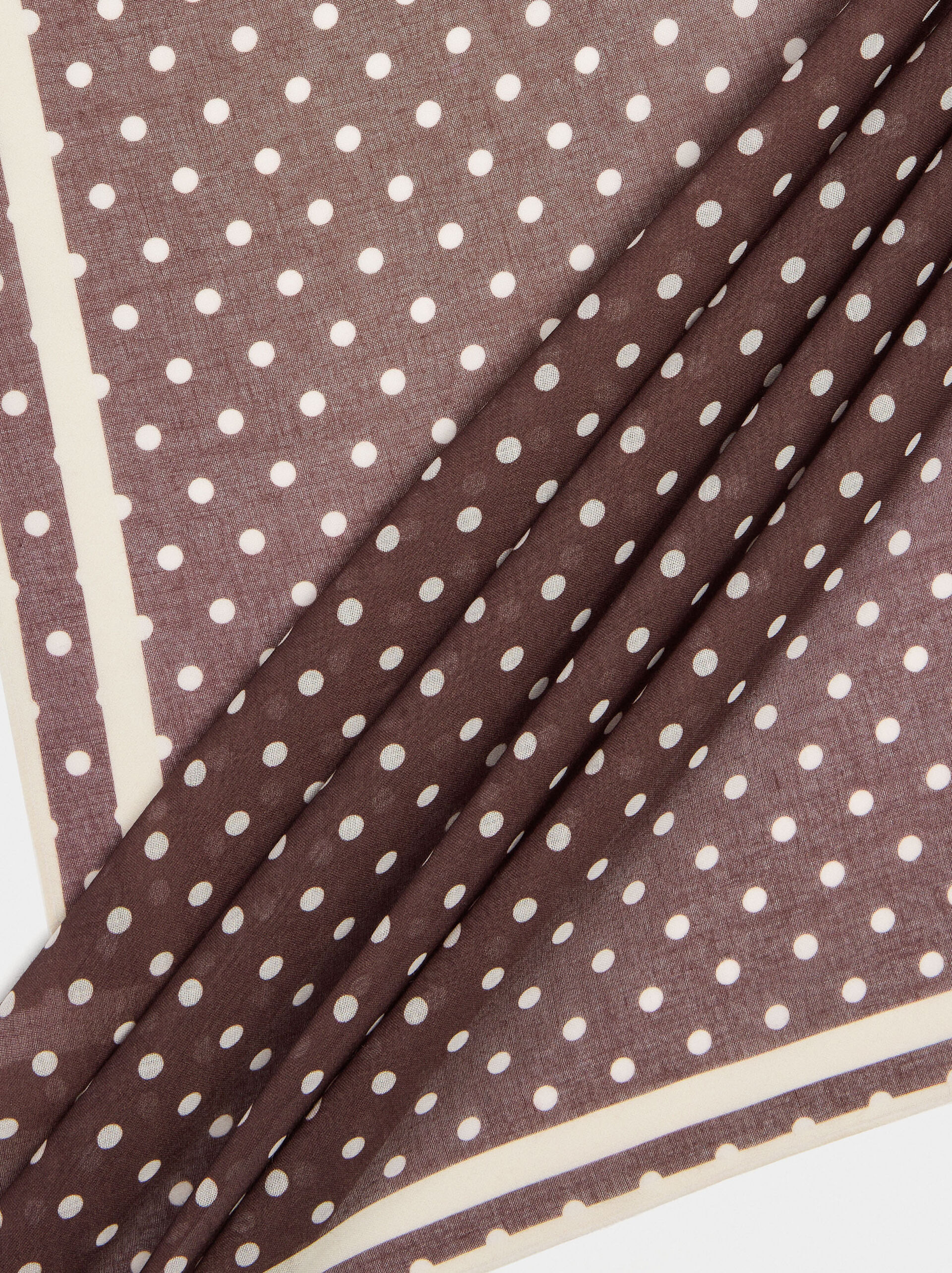 Foulard multifonctionnel avec pois image number 1.0