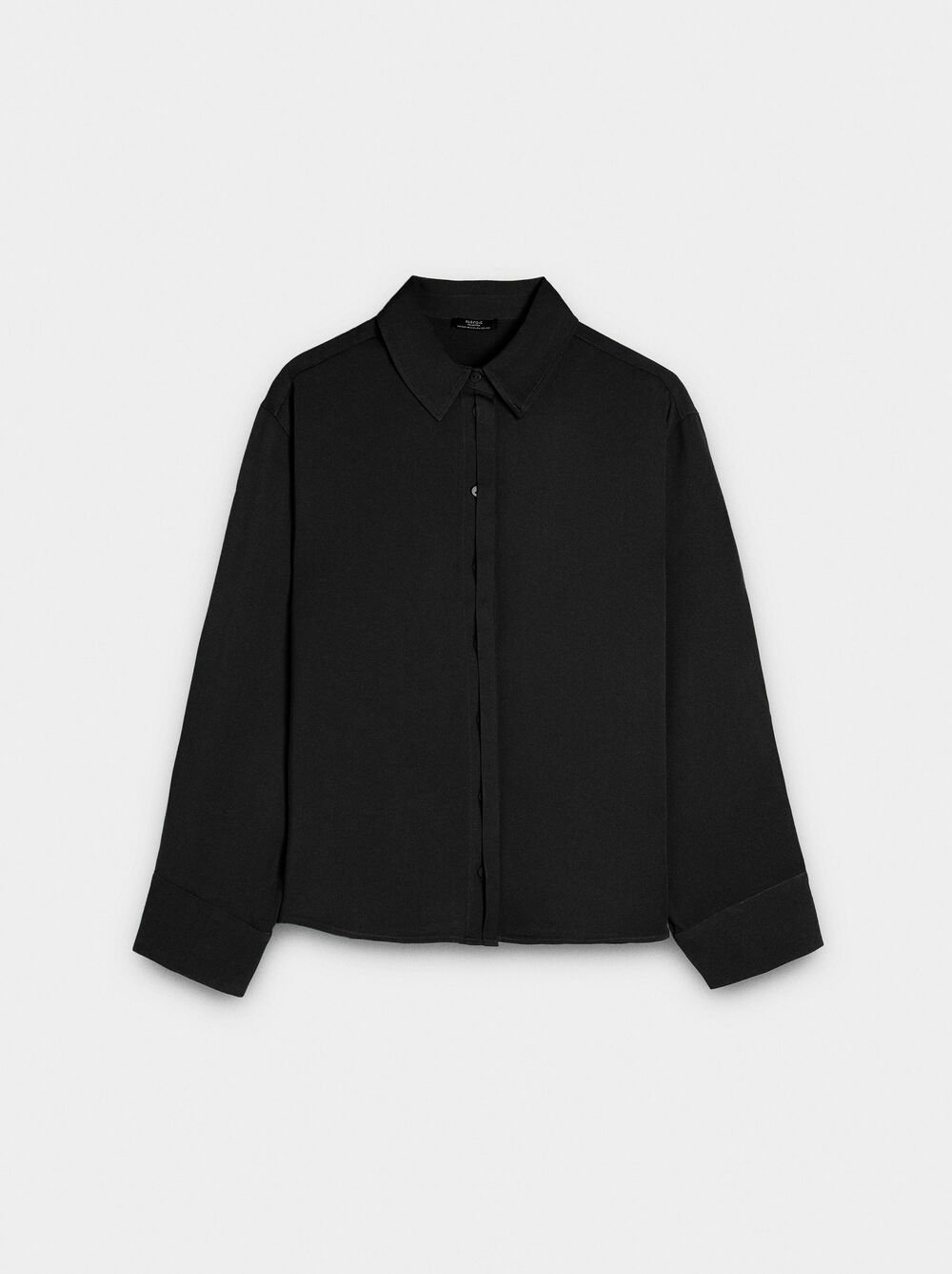 Flowing long-sleeve shirt