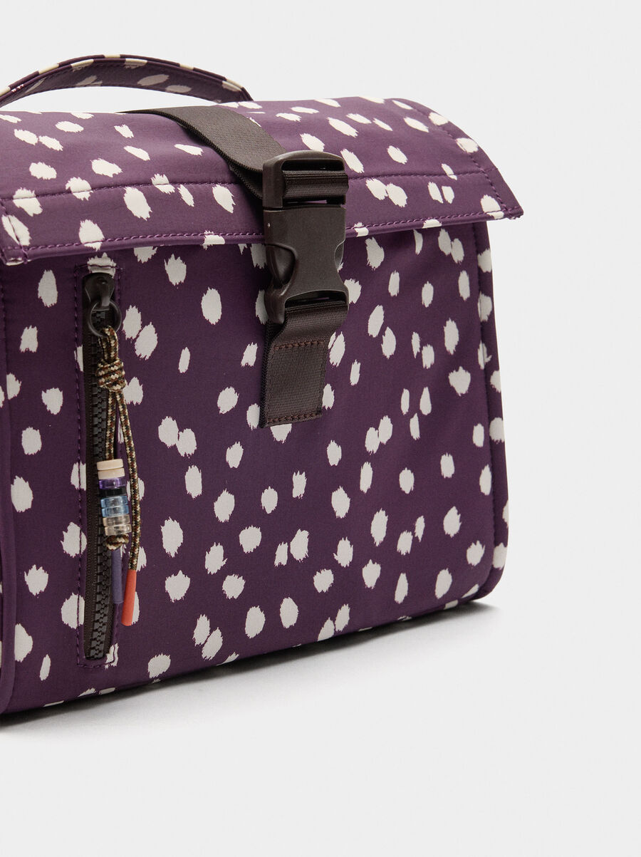 Printed nylon lunch bag