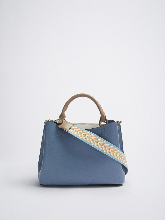 Everyday Shopper Bag, Blue, hi-res