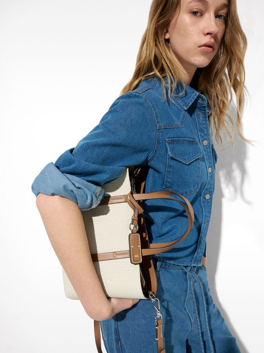 Tote-Tasche mit Textur