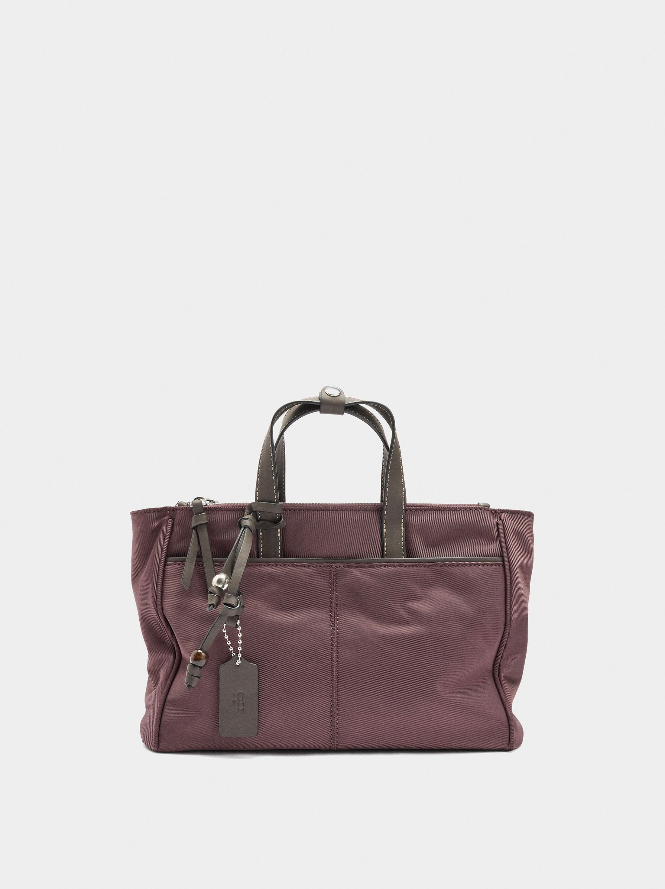 Bossa tote de niló amb bandolera image number 0.0