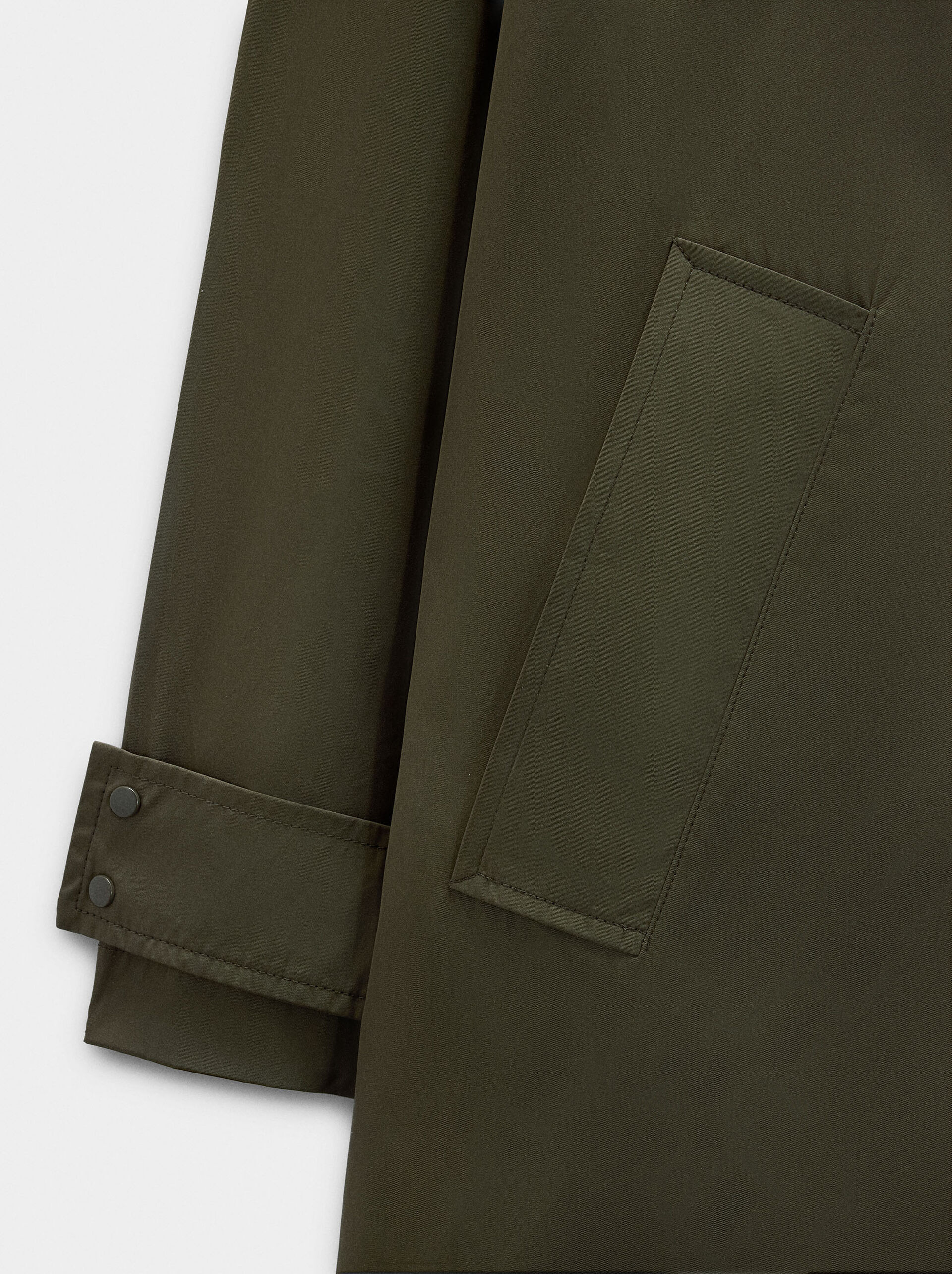 Light parka with hood image number 6.0