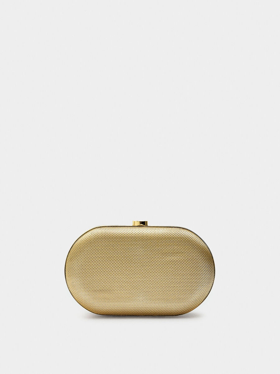 Oval party clutch