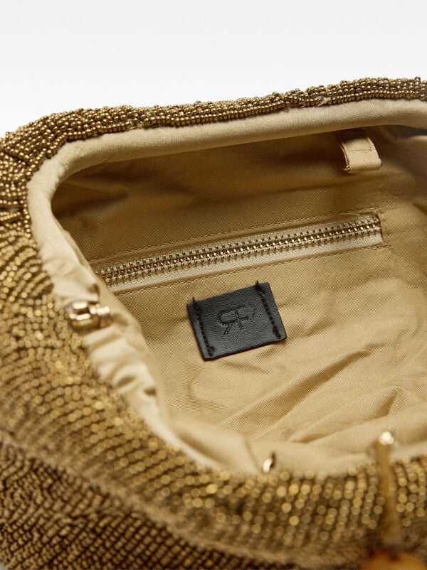 Partytasche mit Perlen