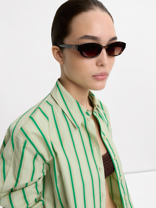 Hexagonal sunglasses