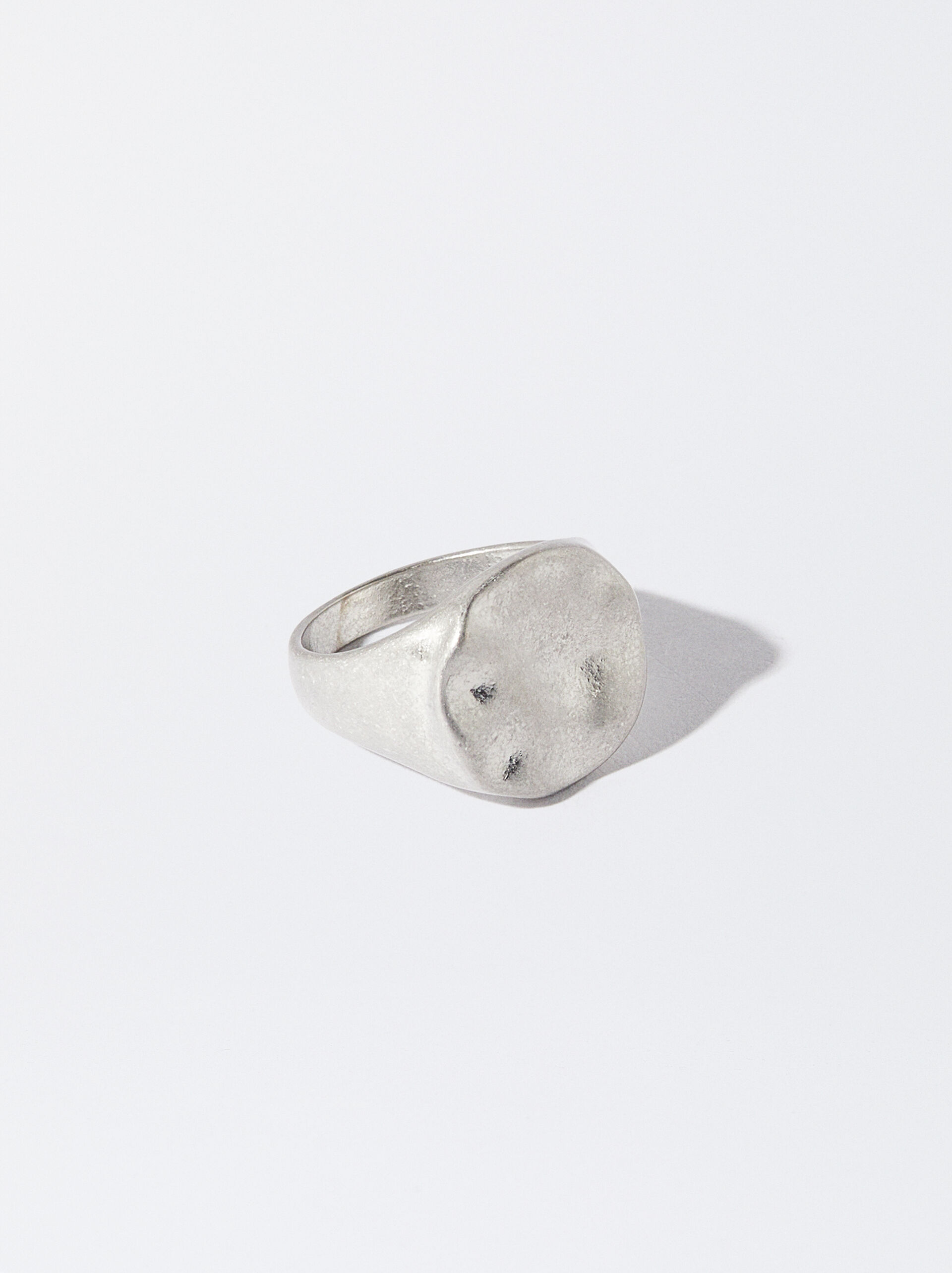 Silver Embossed Ring image number 2.0