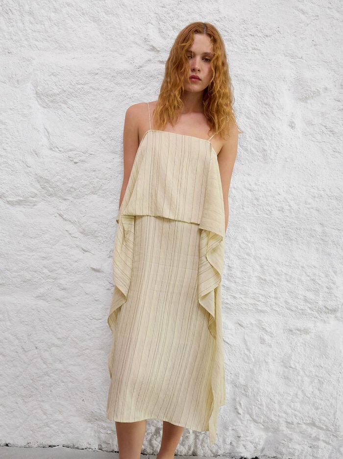 Striped strap dress