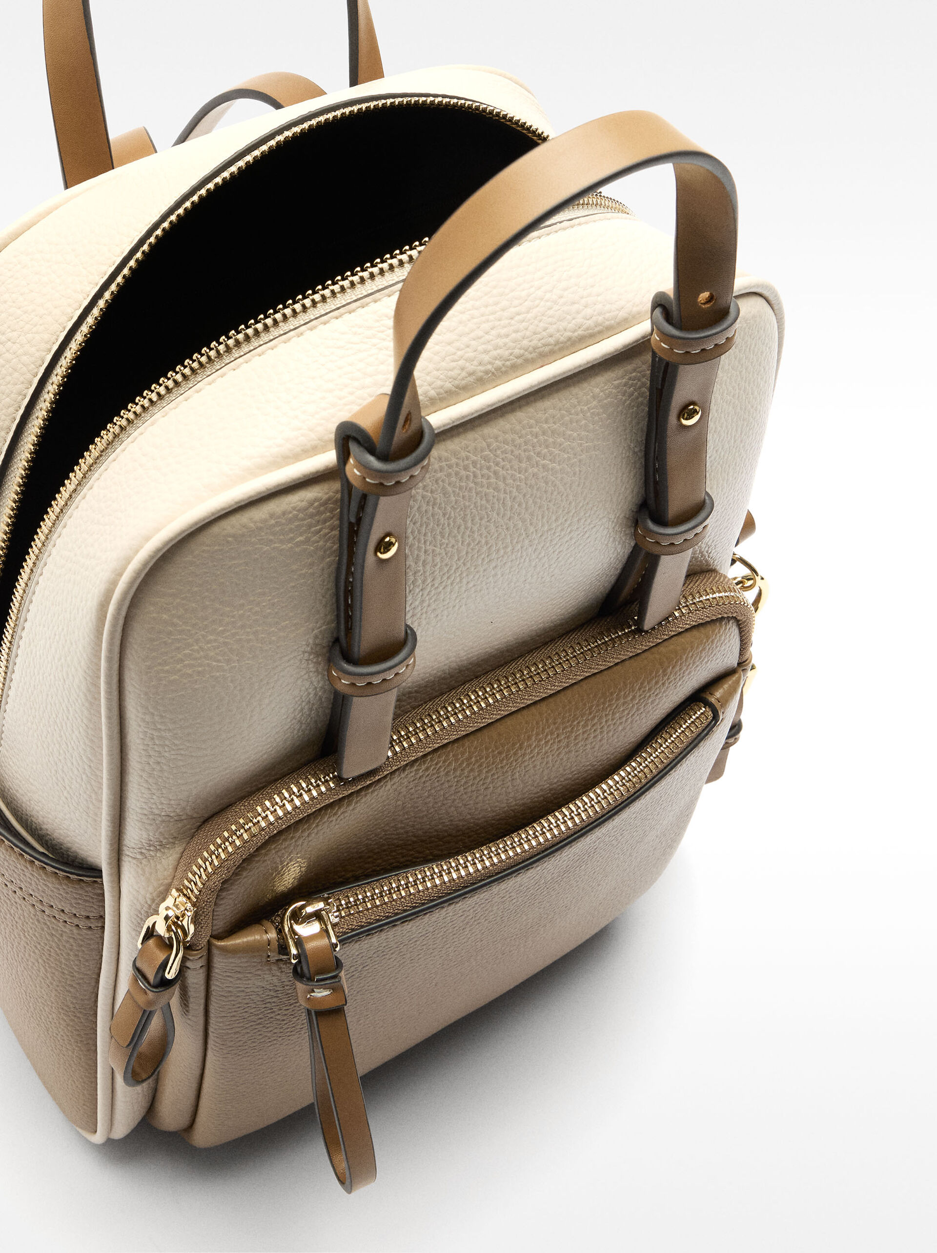 Color block backpack image number 4.0