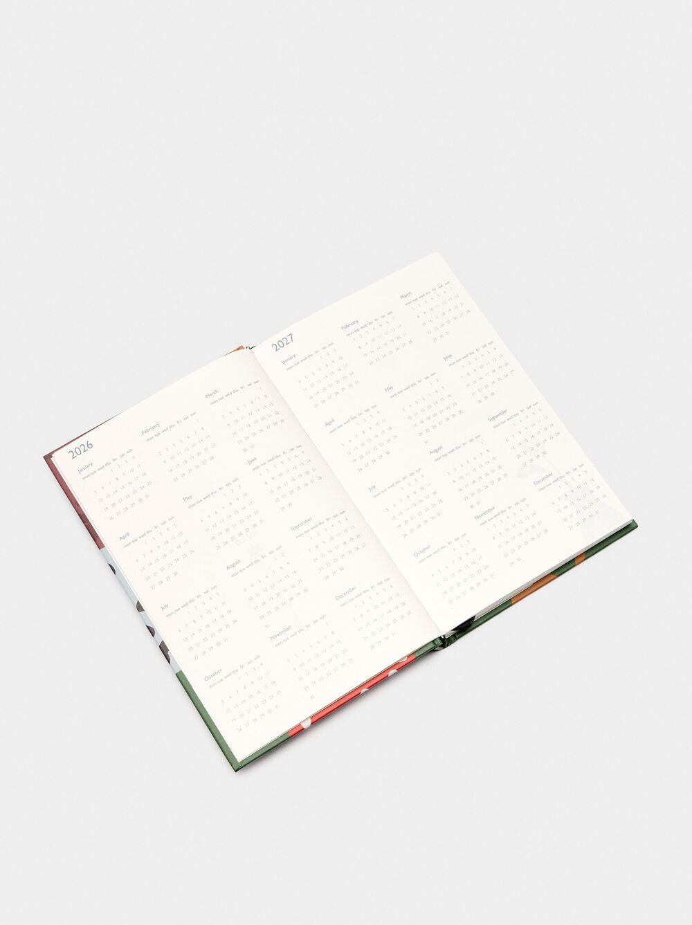 Agenda imprimée 2026