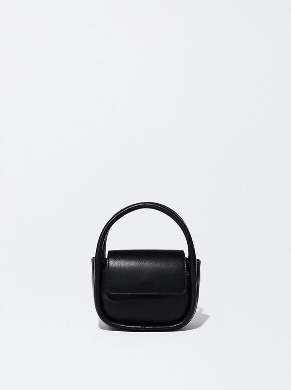 Mini Tote Bag, Black, hi-res