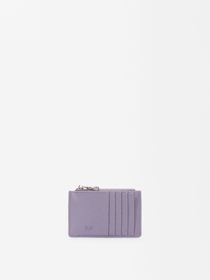 Basic Brieftasche, Violett, hi-res