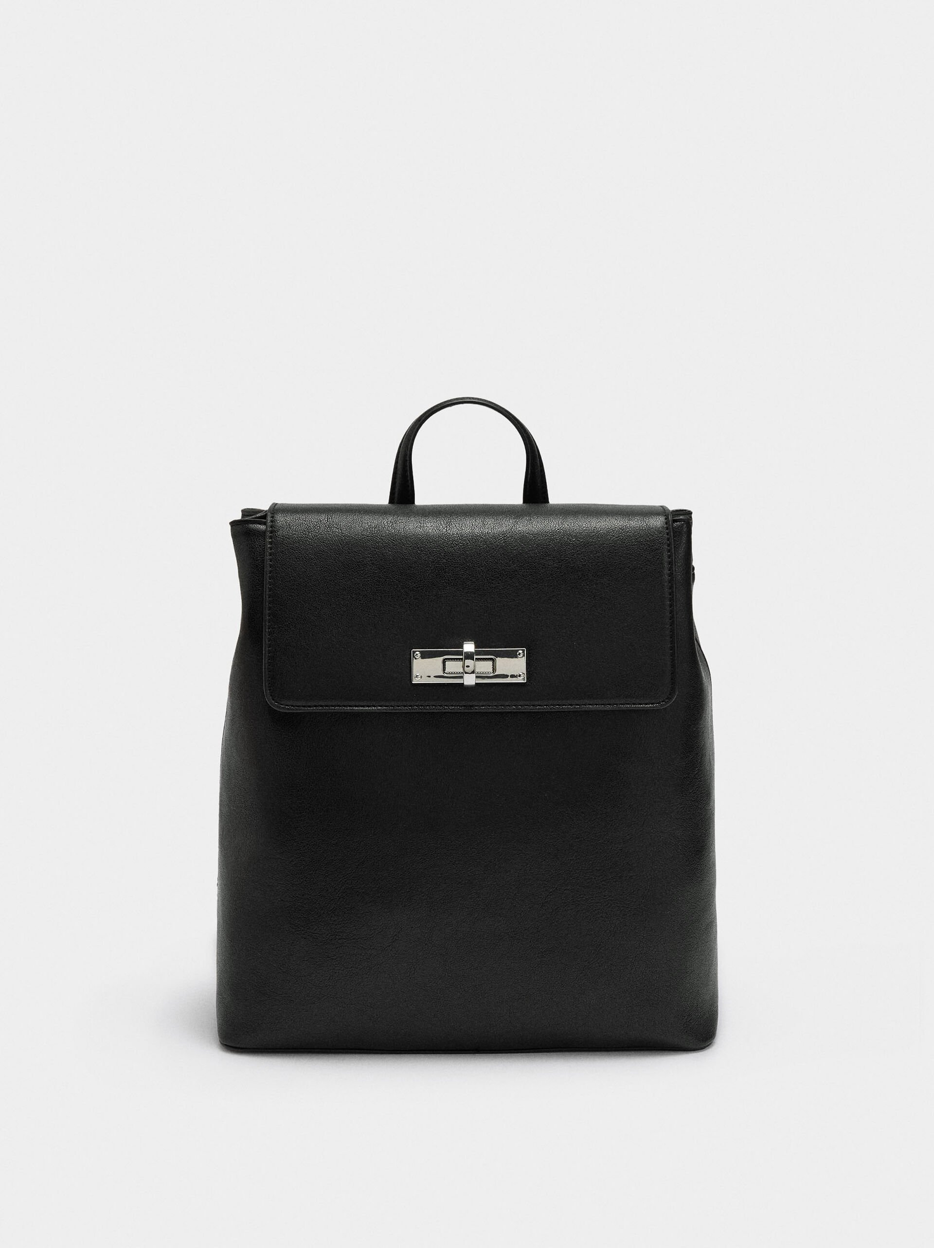 Backpack with twist closure image number 0.0