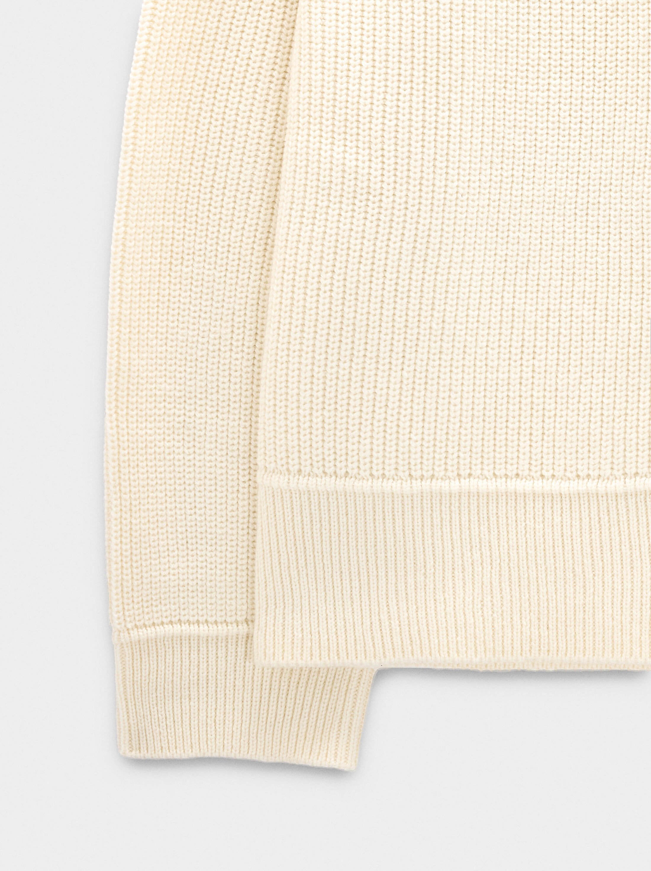 Knit sweater with high neck image number 5.0