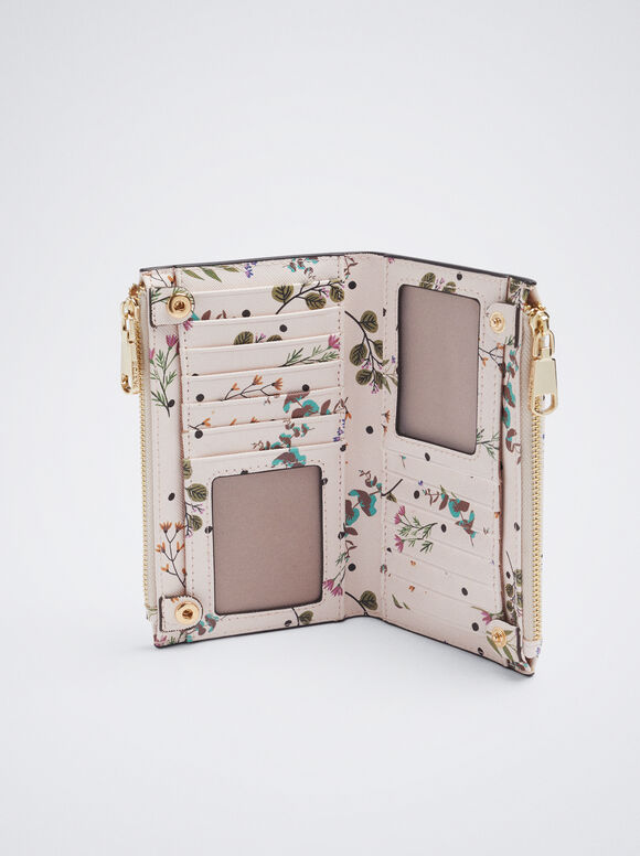 Portefeuille Imprimé Floral