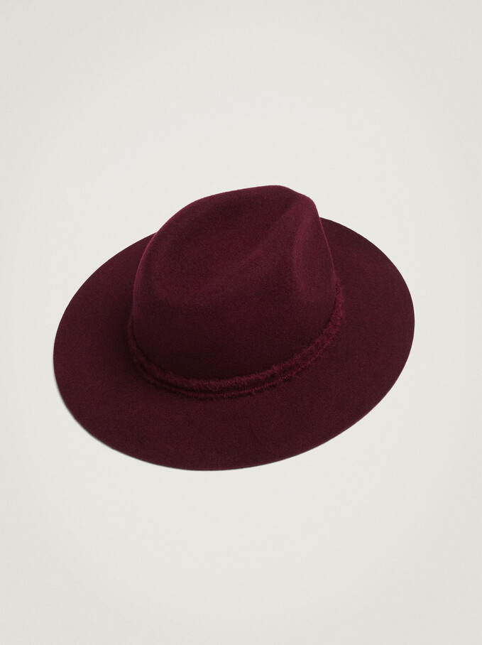 Woollen Hat, Bordeaux, hi-res