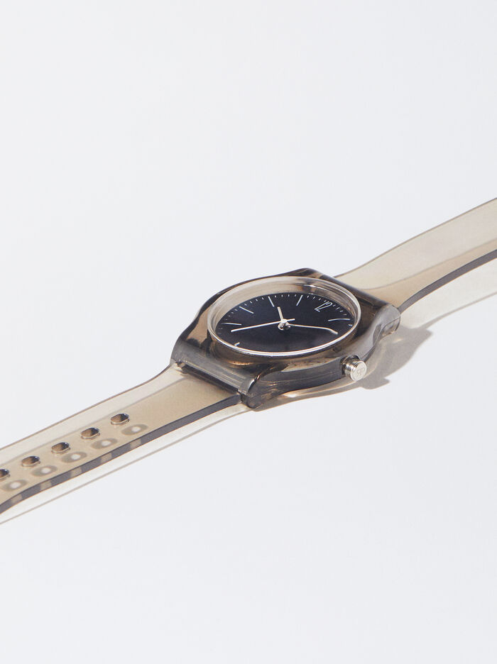 Relógio Bracelete De Silicone