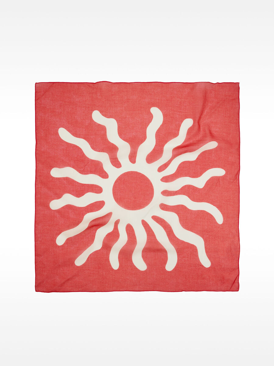Printed multifunctional scarf