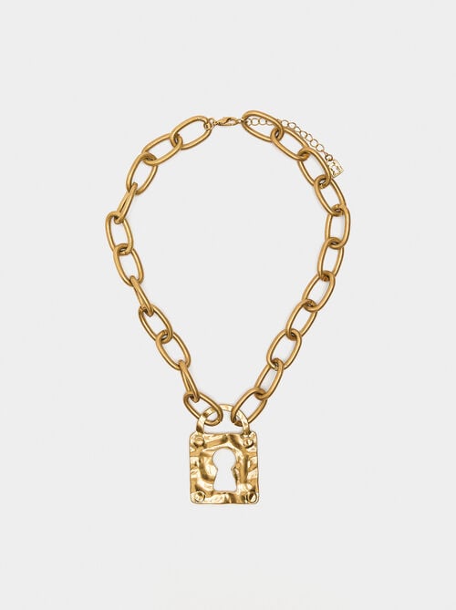 Collar corto de eslabones
