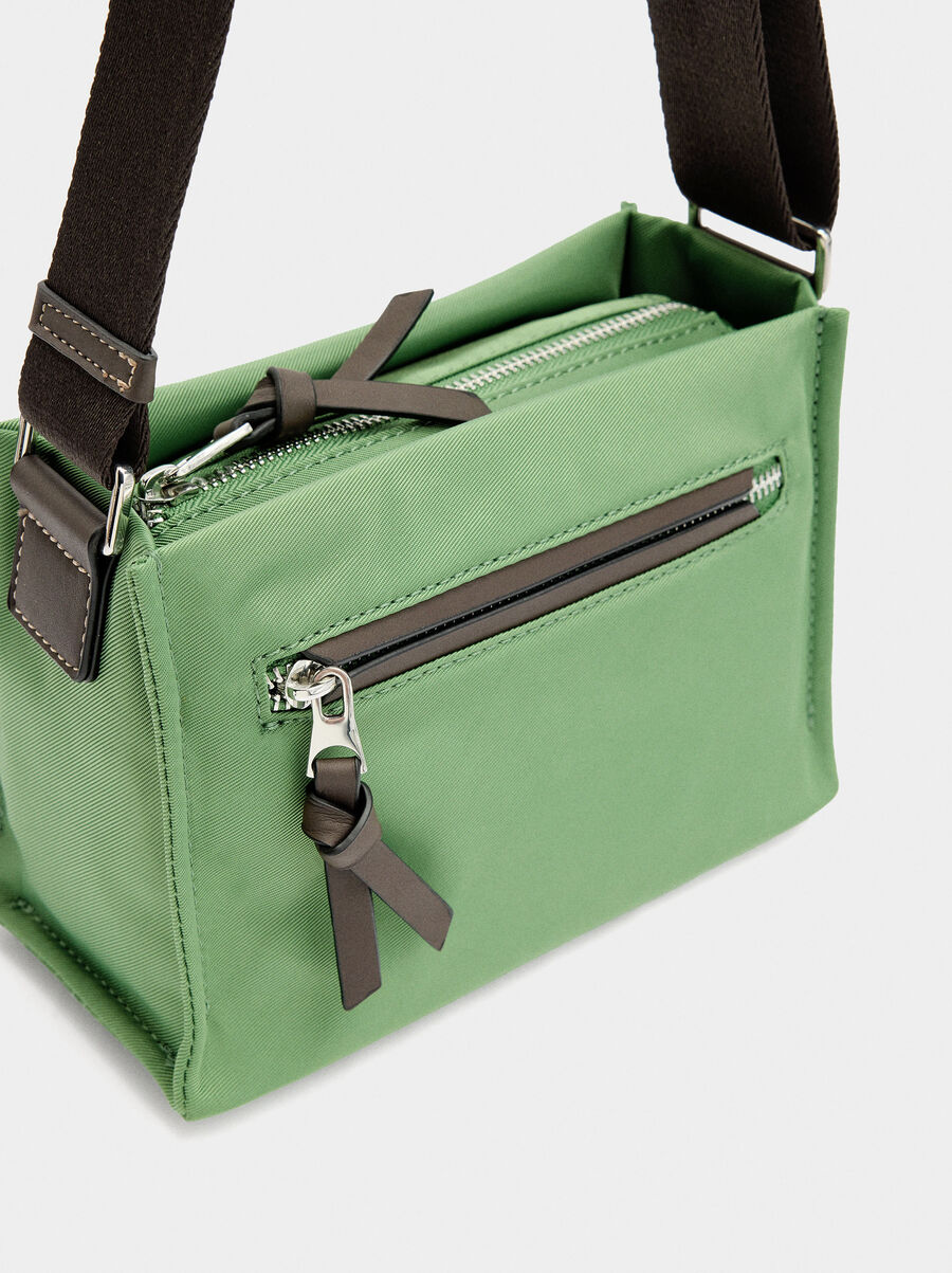 S nylon crossbody bag