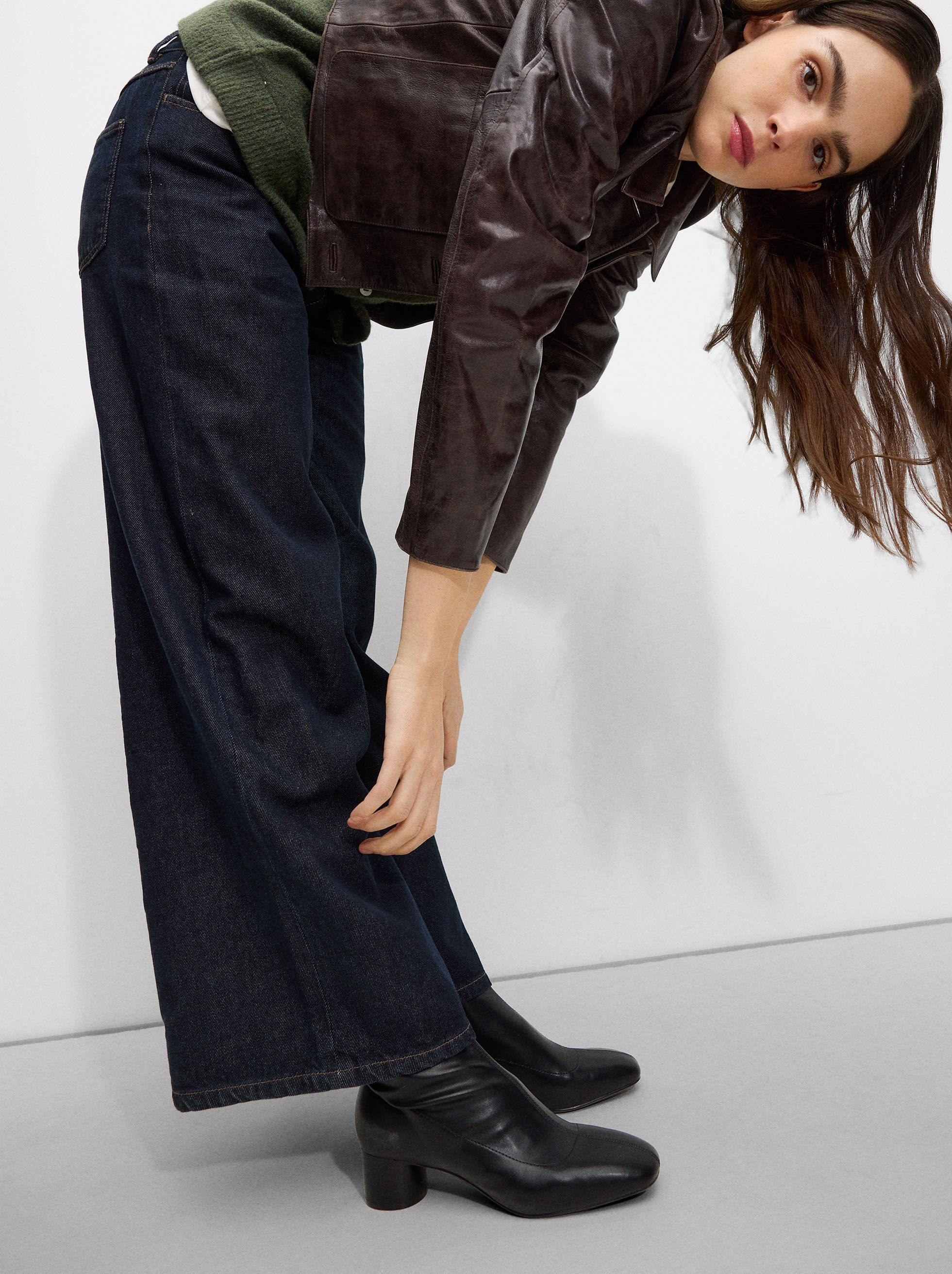 Sasha Ankle Boot Monogram