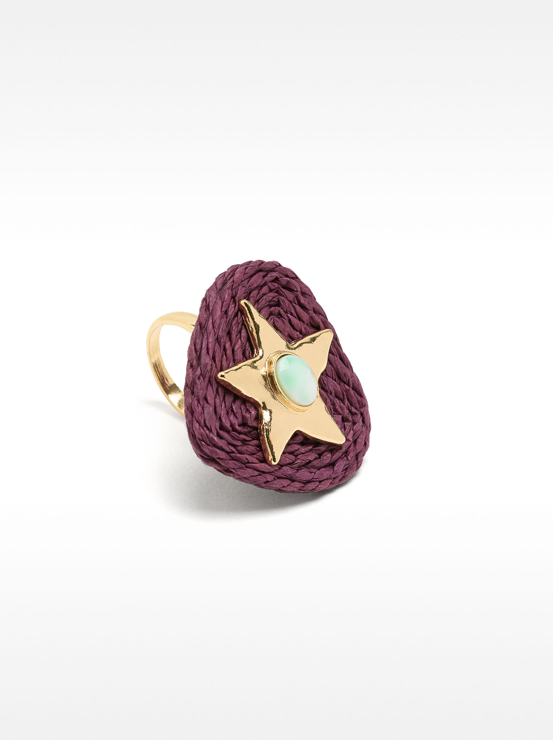 Maxi star ring straw effect image number 2.0