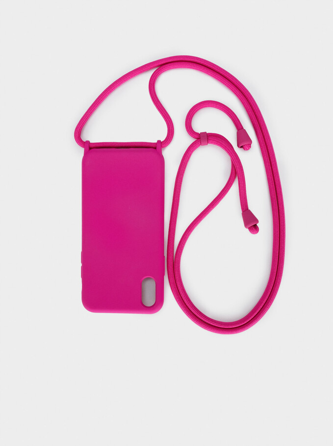 Iphone X Phone Case, Pink, hi-res