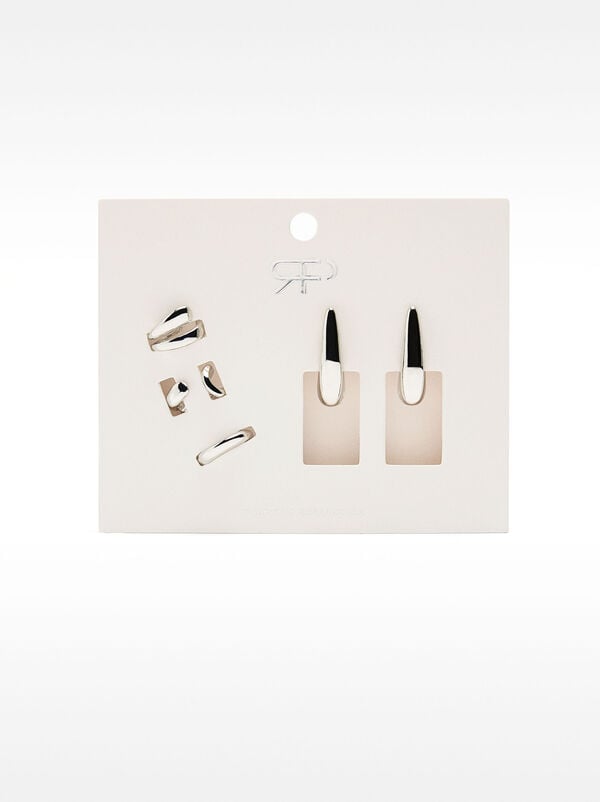 Set aus Ohrringen und Earcuffs