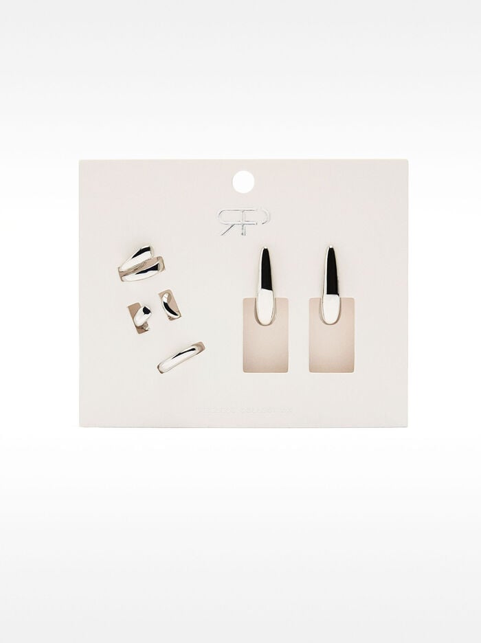 Set de pendientes y earcuffs
