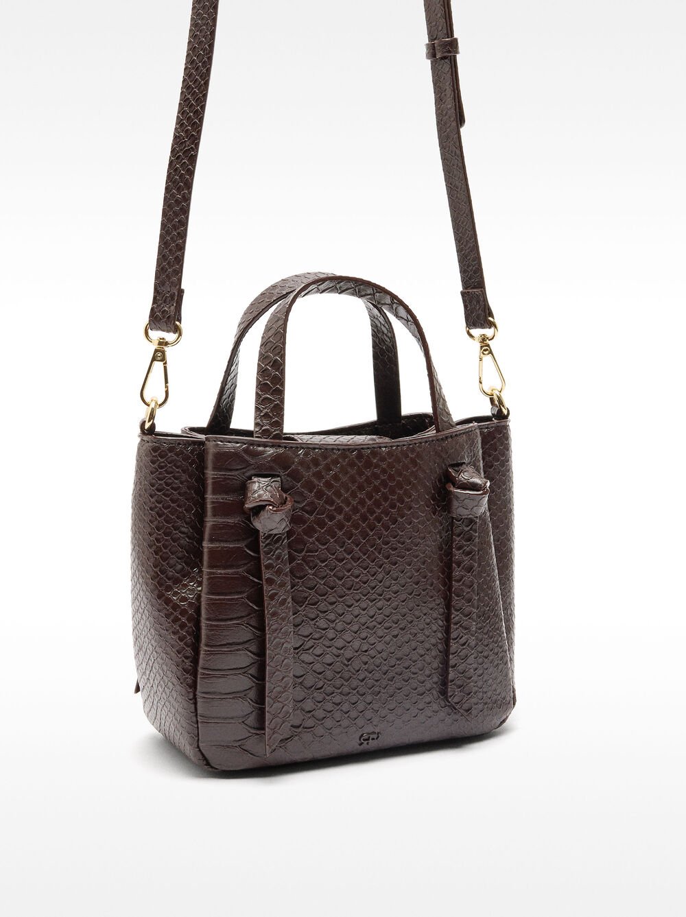 Tote bag with animal print