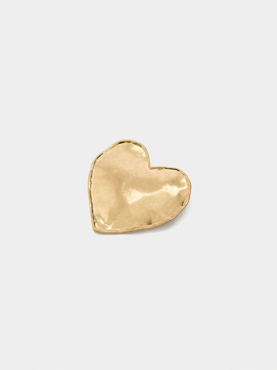 Brooch with heart